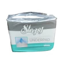 SLEEPY SENSİTİVE XƏSTƏ YATAQ ÖRTÜYÜ / XƏSTƏ ALTI BEZ 90X180 SM 30 ədəd/paket