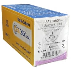 CƏRRAHİ SAP, RASTORO, VIKRIL, SENTESORB (KOLLSUT-USA) (1, 30mm, 1/2, Deşici, 90sm , PYV001TPN30B090-1) 12 ədəd/qutu