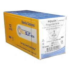 CƏRRAHİ SAP, PIDILEN, MONOPLEN (KOLLSUT-USA) 1, 40mm, 1/2, Kəsici, 75sm PPL001RCN40B075-1, 12 ədəd/qutu