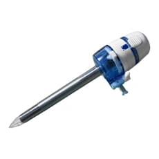 TROKAR ENDOSKOPİK TƏKİSTİFADƏLİK 10mm*100mm, YİVLİ (OETP10-FT100)