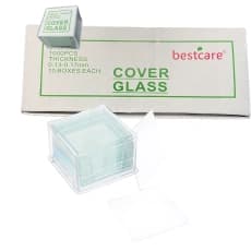MİKROSKOP ÖRTÜK ŞÜŞƏSİ (BESTCARE) 24X24 (satış : paket ilə 1000 ədəd/paket)