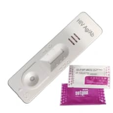 HIV ANTI-BODY , ANTI-GEN 4-CÜ NƏSIL S/P (SETGEN) KART TEST/ İİV TESTİ 25 əd/qutu